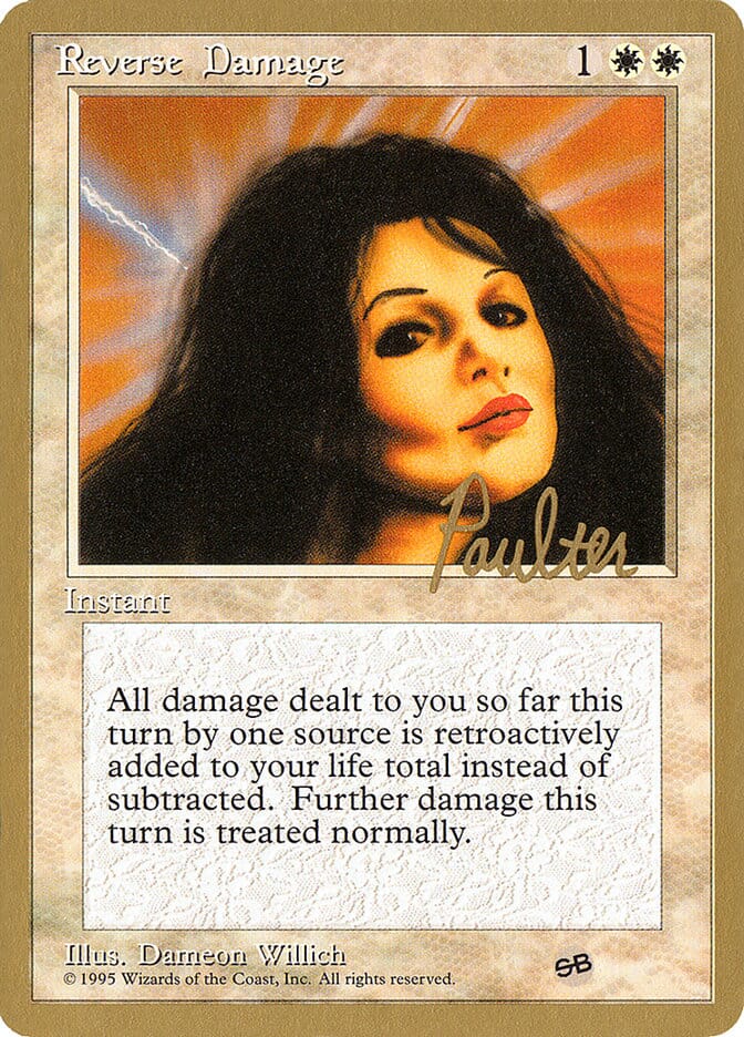Reverse Damage (Preston Poulter) (SB) [Pro Tour Collector Set] MTG Single Magic: The Gathering  | Multizone: Comics And Games