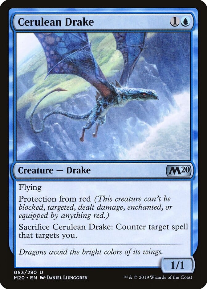 Cerulean Drake [Core Set 2020] MTG Single Magic: The Gathering  | Multizone: Comics And Games
