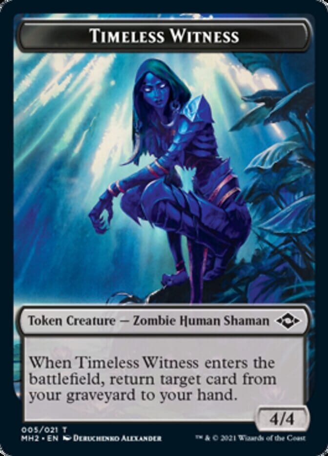 Timeless Witness Token [Modern Horizons 2 Tokens] MTG Single Magic: The Gathering  | Multizone: Comics And Games