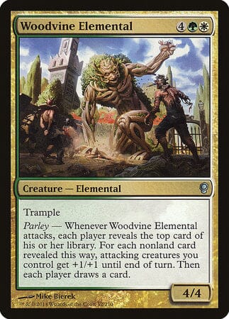 Woodvine Elemental [Conspiracy] MTG Single Magic: The Gathering  | Multizone: Comics And Games