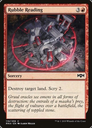 Rubble Reading [Ravnica Allegiance] MTG Single Magic: The Gathering  | Multizone: Comics And Games