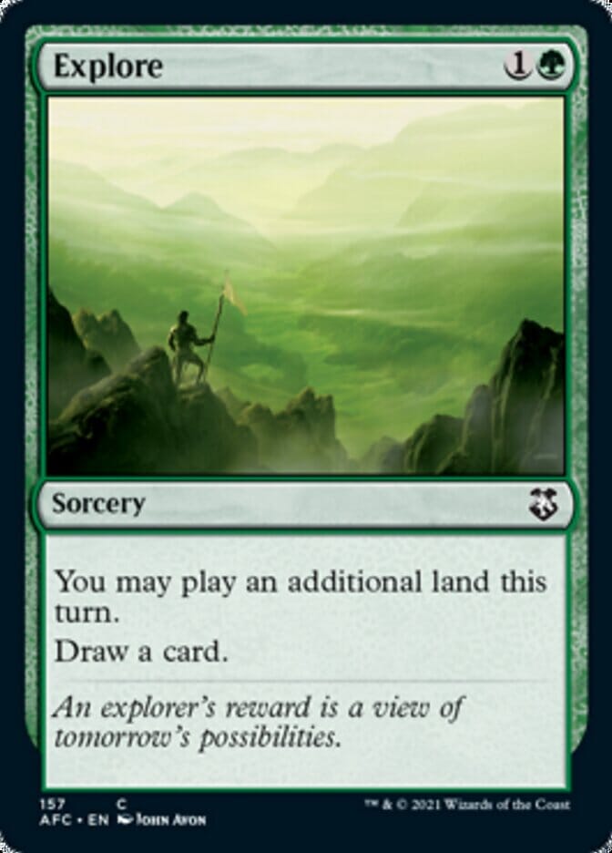 Explore [Dungeons & Dragons: Adventures in the Forgotten Realms Commander] MTG Single Magic: The Gathering  | Multizone: Comics And Games