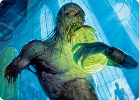 Larder Zombie Art Card [Innistrad: Midnight Hunt Art Series] MTG Single Magic: The Gathering  | Multizone: Comics And Games