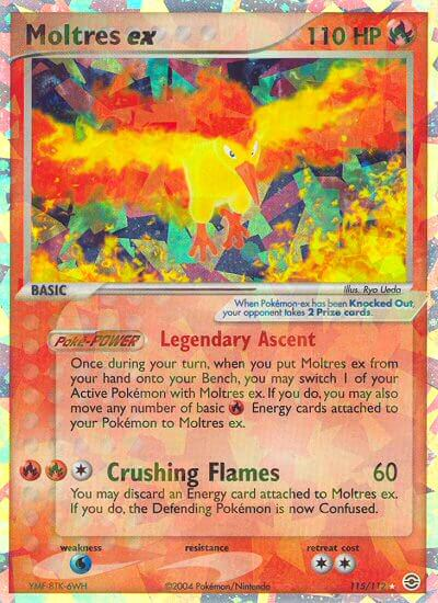 Moltres ex (115/112) [EX: FireRed & LeafGreen] Pokemon Single Pokémon  | Multizone: Comics And Games