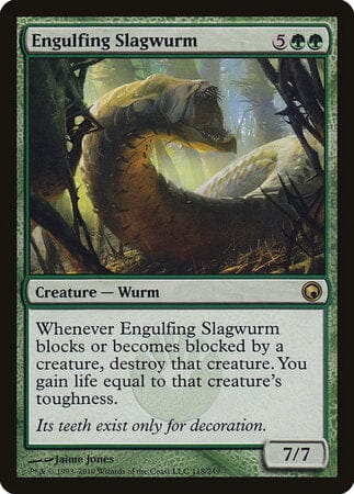 Engulfing Slagwurm [Scars of Mirrodin] MTG Single Magic: The Gathering  | Multizone: Comics And Games