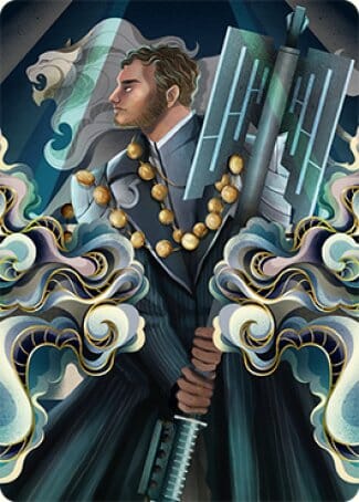 Rafiq of the Many Art Card [Streets of New Capenna Art Series] MTG Single Magic: The Gathering  | Multizone: Comics And Games