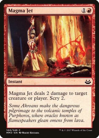 Magma Jet [Modern Masters 2017] MTG Single Magic: The Gathering  | Multizone: Comics And Games