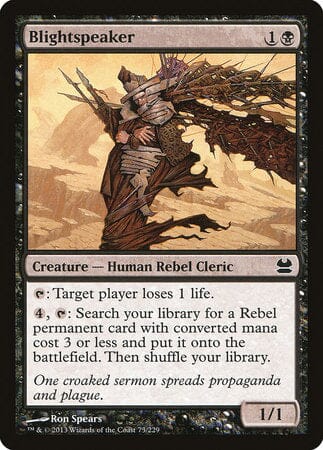 Blightspeaker [Modern Masters] MTG Single Magic: The Gathering  | Multizone: Comics And Games