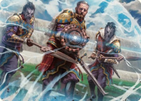 Argivian Phalanx Art Card [Dominaria United Art Series] MTG Single Magic: The Gathering  | Multizone: Comics And Games