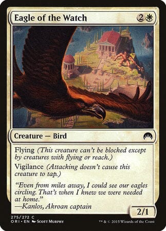 Eagle of the Watch [Magic Origins] MTG Single Magic: The Gathering  | Multizone: Comics And Games