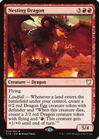 Nesting Dragon [Commander 2018] MTG Single Magic: The Gathering  | Multizone: Comics And Games