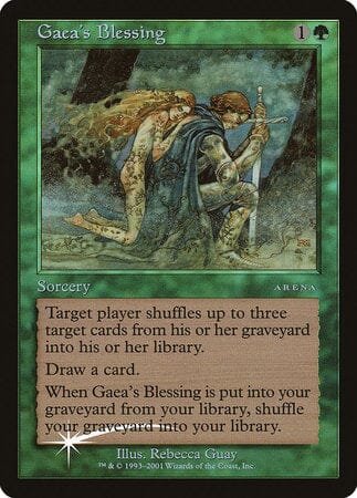 Gaea's Blessing [Arena League 2001] MTG Single Magic: The Gathering  | Multizone: Comics And Games