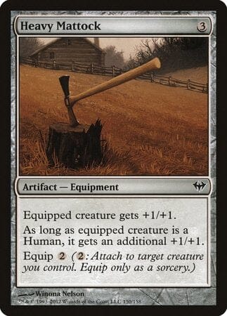 Heavy Mattock [Dark Ascension] MTG Single Magic: The Gathering  | Multizone: Comics And Games