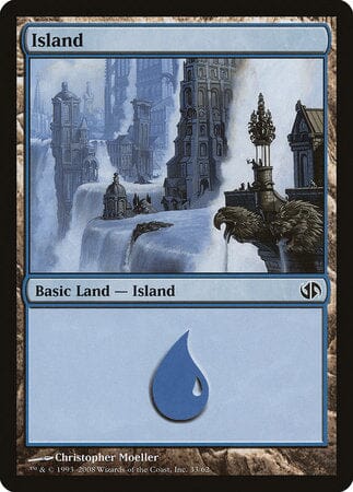 Island (33) [Duel Decks: Jace vs. Chandra] MTG Single Magic: The Gathering  | Multizone: Comics And Games