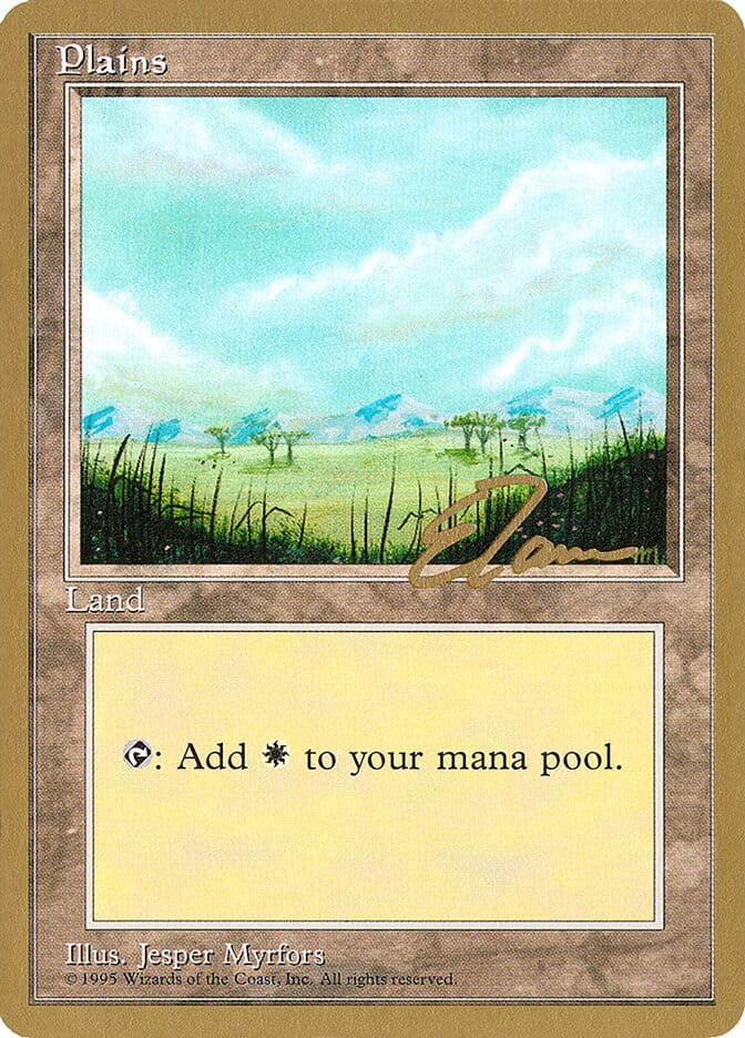 Plains (et365) (Eric Tam) [Pro Tour Collector Set] MTG Single Magic: The Gathering  | Multizone: Comics And Games