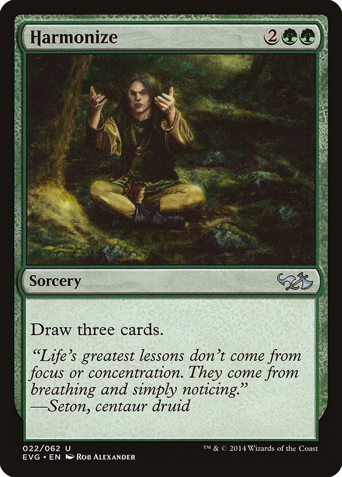 Harmonize (Elves vs. Goblins) [Duel Decks Anthology] MTG Single Magic: The Gathering  | Multizone: Comics And Games