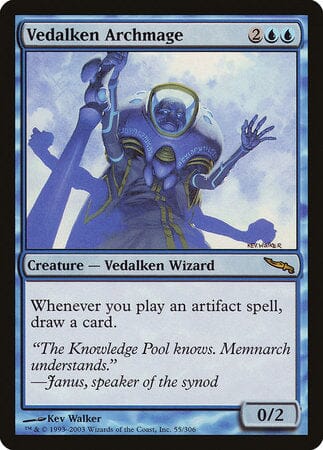 Vedalken Archmage [Mirrodin] MTG Single Magic: The Gathering  | Multizone: Comics And Games