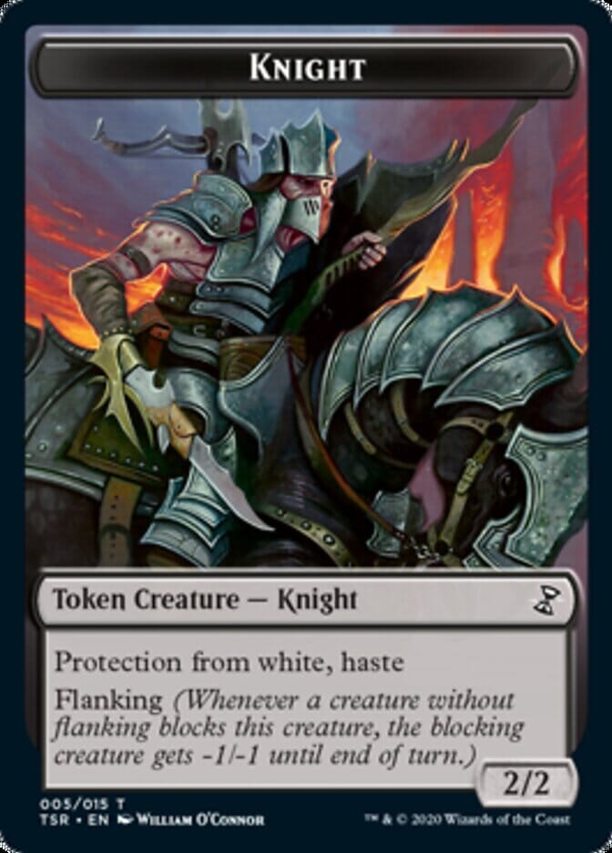 Knight Token [Time Spiral Remastered Tokens] MTG Single Magic: The Gathering  | Multizone: Comics And Games