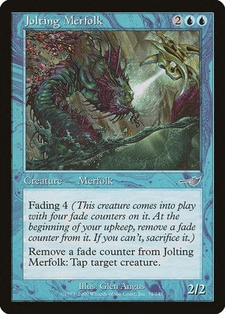 Jolting Merfolk [Nemesis] MTG Single Magic: The Gathering  | Multizone: Comics And Games