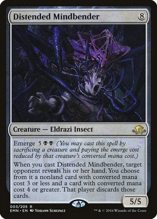 Distended Mindbender [Eldritch Moon] MTG Single Magic: The Gathering  | Multizone: Comics And Games