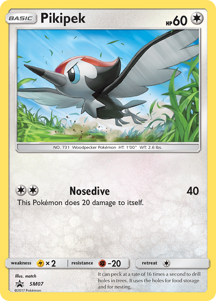 Pikipek (SM07) [Sun & Moon: Black Star Promos] Pokemon Single Pokémon  | Multizone: Comics And Games