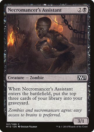 Necromancer's Assistant [Magic 2015] MTG Single Magic: The Gathering  | Multizone: Comics And Games