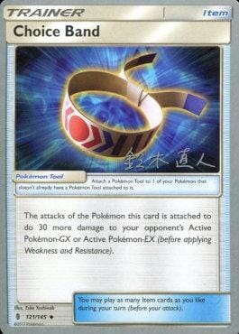 Choice Band (121/145) (Golisodor - Naoto Suzuki) [World Championships 2017] Pokemon Single Pokémon  | Multizone: Comics And Games