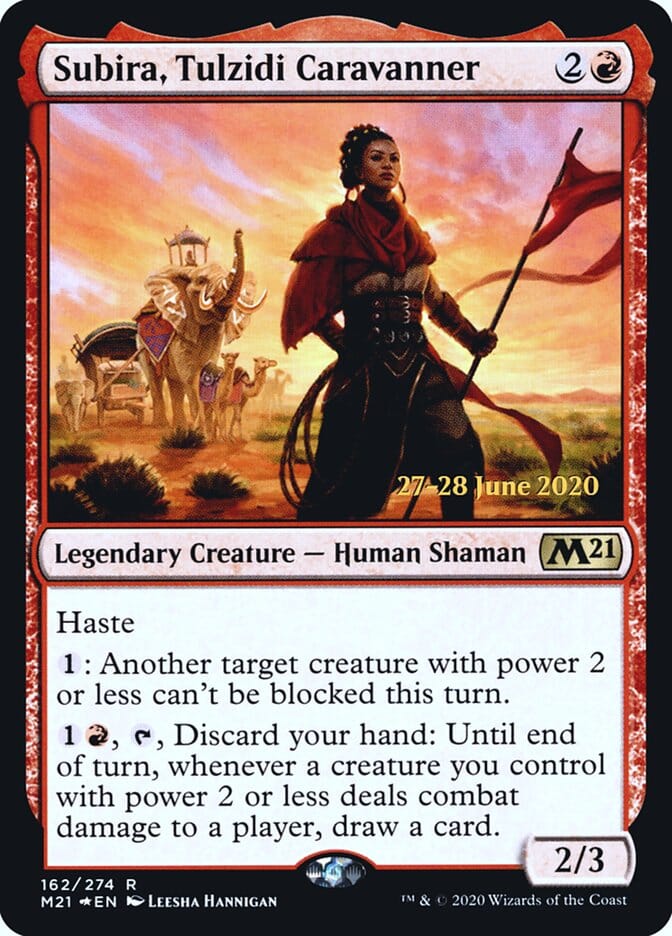 Subira, Tulzidi Caravanner [Core Set 2021 Prerelease Promos] MTG Single Magic: The Gathering  | Multizone: Comics And Games