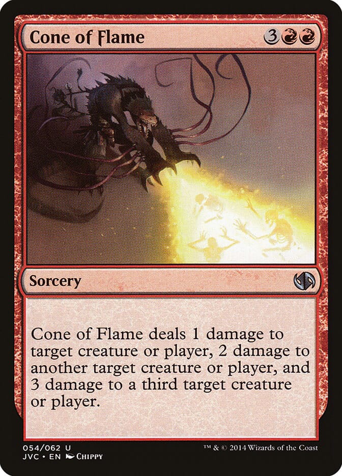 Cone of Flame [Duel Decks Anthology] MTG Single Magic: The Gathering  | Multizone: Comics And Games