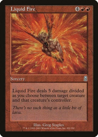 Liquid Fire [Odyssey] MTG Single Magic: The Gathering  | Multizone: Comics And Games