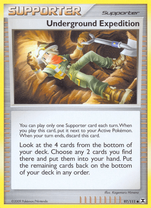 Underground Expedition (97/111) [Platinum: Rising Rivals] Pokemon Single Pokémon  | Multizone: Comics And Games