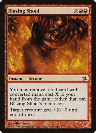 Blazing Shoal [Betrayers of Kamigawa] MTG Single Magic: The Gathering  | Multizone: Comics And Games