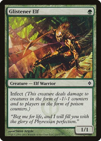 Glistener Elf [New Phyrexia] MTG Single Magic: The Gathering  | Multizone: Comics And Games