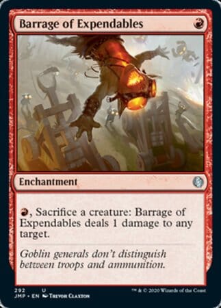 Barrage of Expendables [Jumpstart] MTG Single Magic: The Gathering  | Multizone: Comics And Games