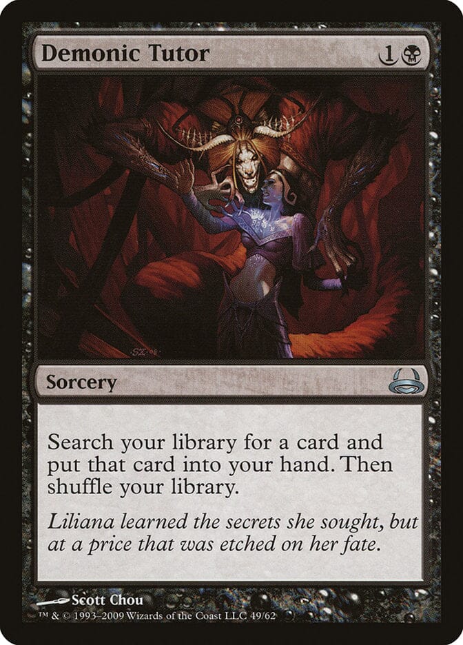 Demonic Tutor [Duel Decks: Divine vs. Demonic] MTG Single Magic: The Gathering  | Multizone: Comics And Games
