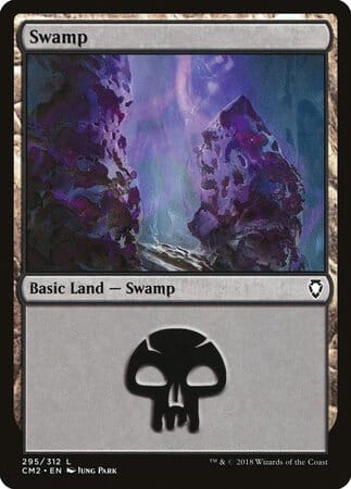 Swamp (295) [Commander Anthology Volume II] MTG Single Magic: The Gathering  | Multizone: Comics And Games