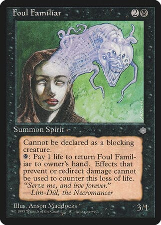 Foul Familiar [Ice Age] MTG Single Magic: The Gathering  | Multizone: Comics And Games