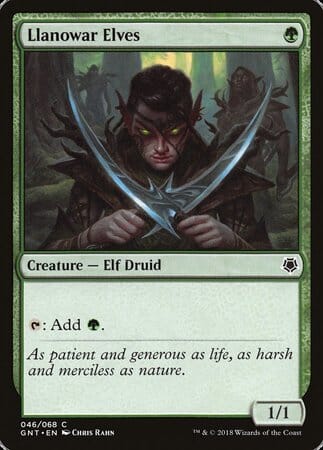 Llanowar Elves [Game Night] MTG Single Magic: The Gathering  | Multizone: Comics And Games