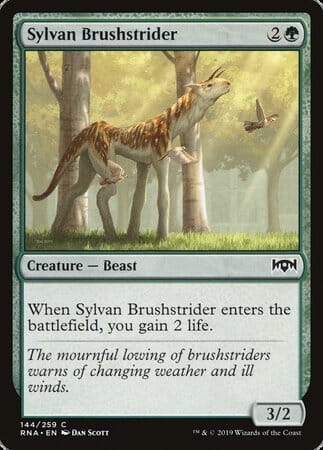 Sylvan Brushstrider [Ravnica Allegiance] MTG Single Magic: The Gathering  | Multizone: Comics And Games