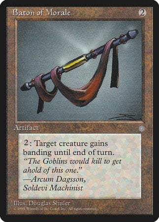 Baton of Morale [Ice Age] MTG Single Magic: The Gathering  | Multizone: Comics And Games