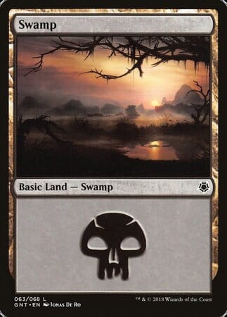 Swamp (63) [Game Night] MTG Single Magic: The Gathering  | Multizone: Comics And Games