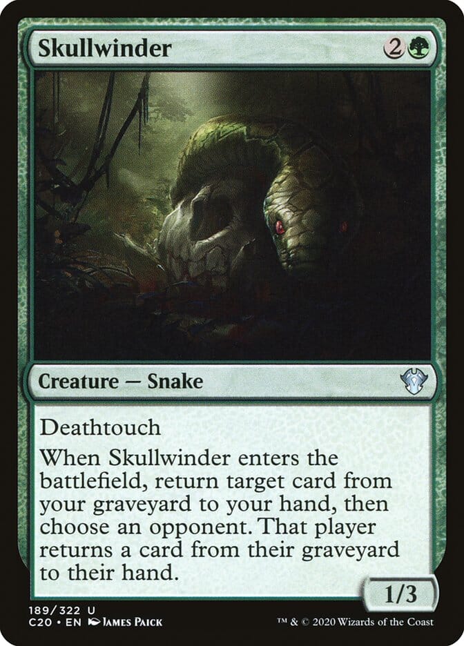 Skullwinder [Commander 2020] MTG Single Magic: The Gathering  | Multizone: Comics And Games