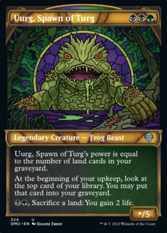 Uurg, Spawn of Turg (Showcase) [Dominaria United] MTG Single Magic: The Gathering  | Multizone: Comics And Games