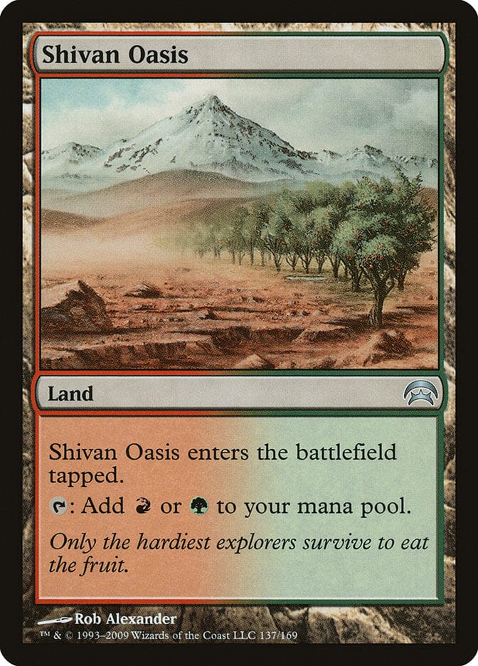 Shivan Oasis [Planechase] MTG Single Magic: The Gathering  | Multizone: Comics And Games