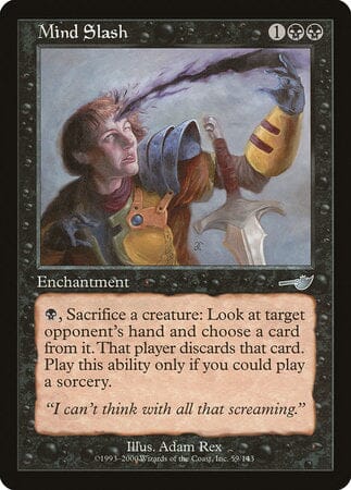 Mind Slash [Nemesis] MTG Single Magic: The Gathering  | Multizone: Comics And Games