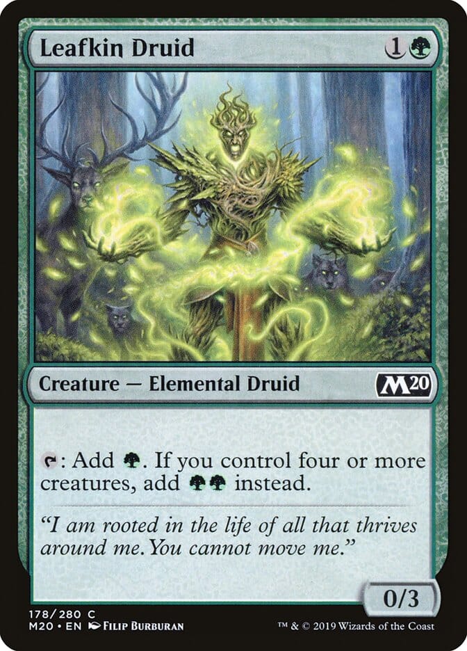 Leafkin Druid [Core Set 2020] MTG Single Magic: The Gathering  | Multizone: Comics And Games
