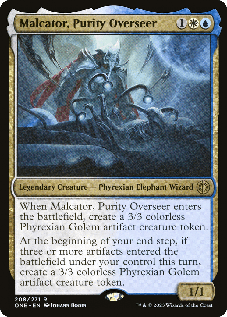 Malcator, Purity Overseer [Phyrexia: All Will Be One] MTG Single Magic: The Gathering  | Multizone: Comics And Games