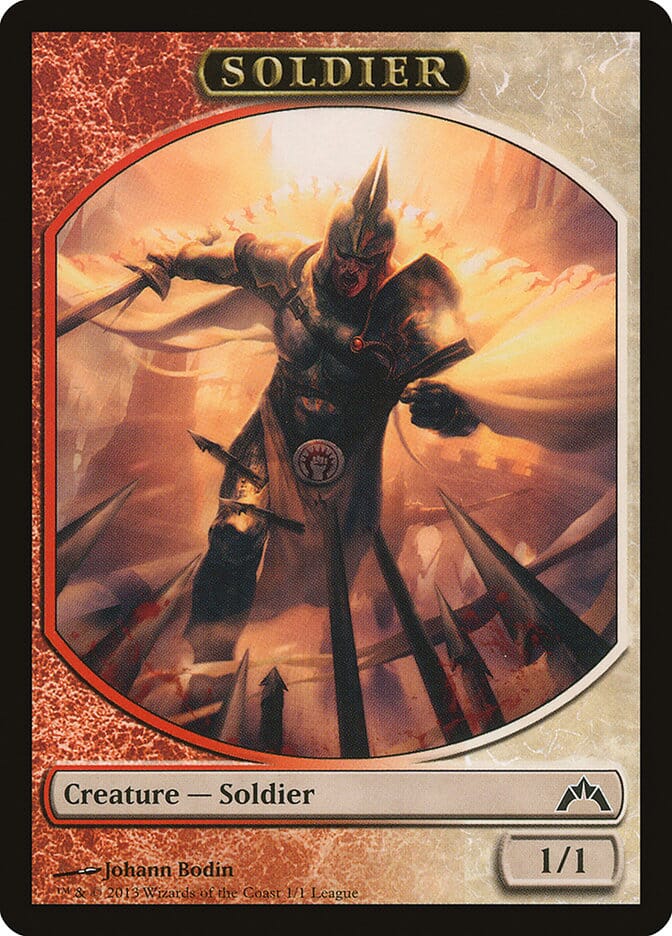 Soldier (Johann Bodin) [League Tokens 2013] MTG Single Magic: The Gathering  | Multizone: Comics And Games