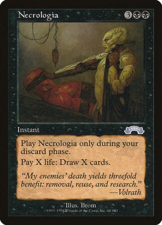 Necrologia [Exodus] MTG Single Magic: The Gathering  | Multizone: Comics And Games