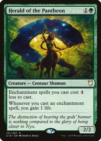 Herald of the Pantheon [Commander 2018] MTG Single Magic: The Gathering  | Multizone: Comics And Games